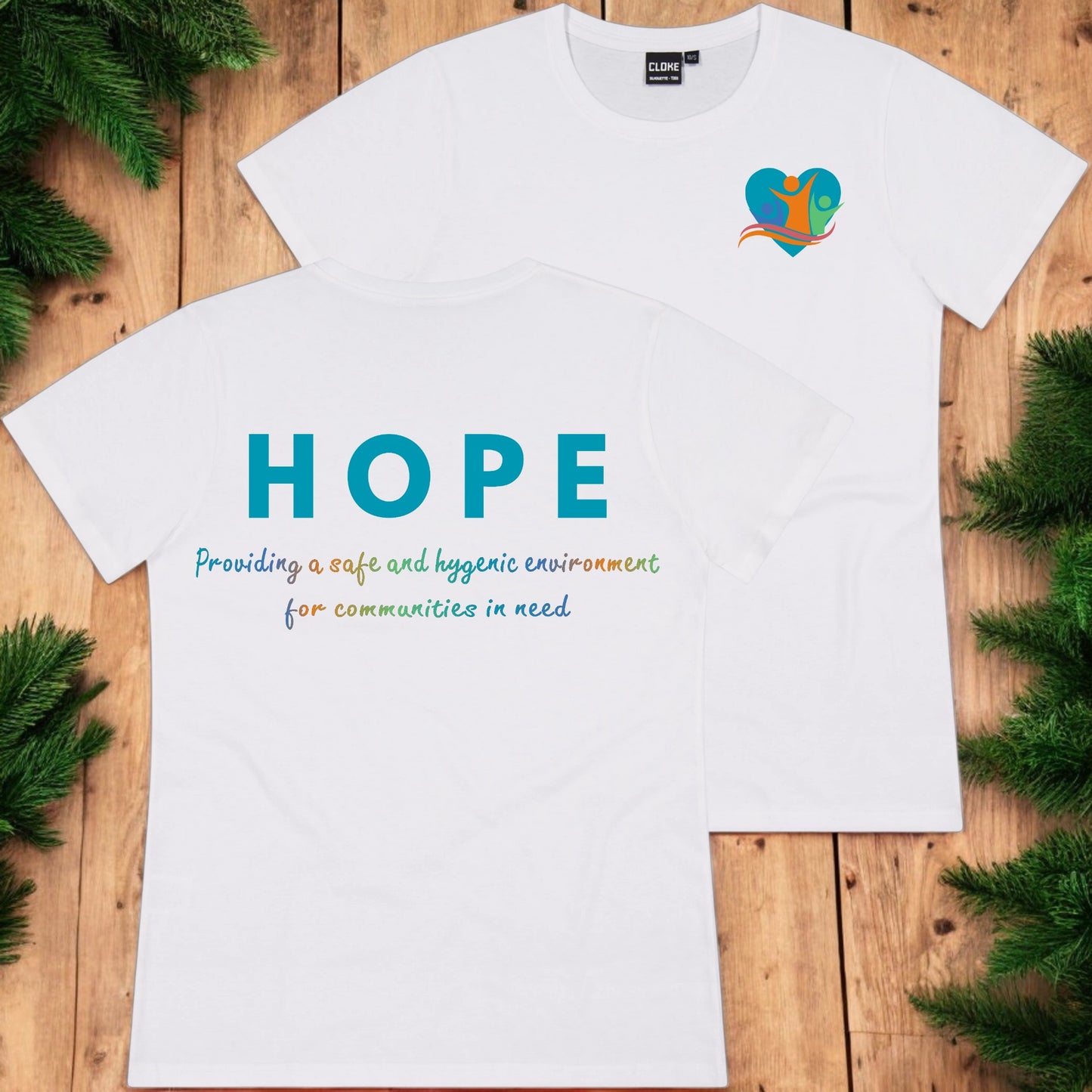 HOPE Silhouette Tees By Kiri Mckee