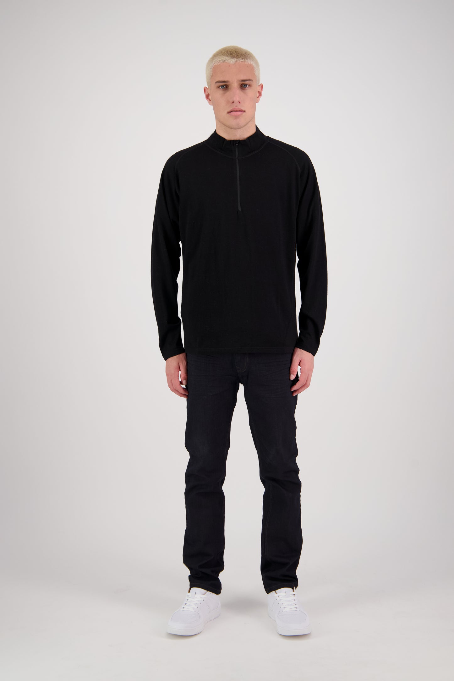 Alpine Merino 1/2 Zip - Mens - Liam Gratis - Arts and Crafts
