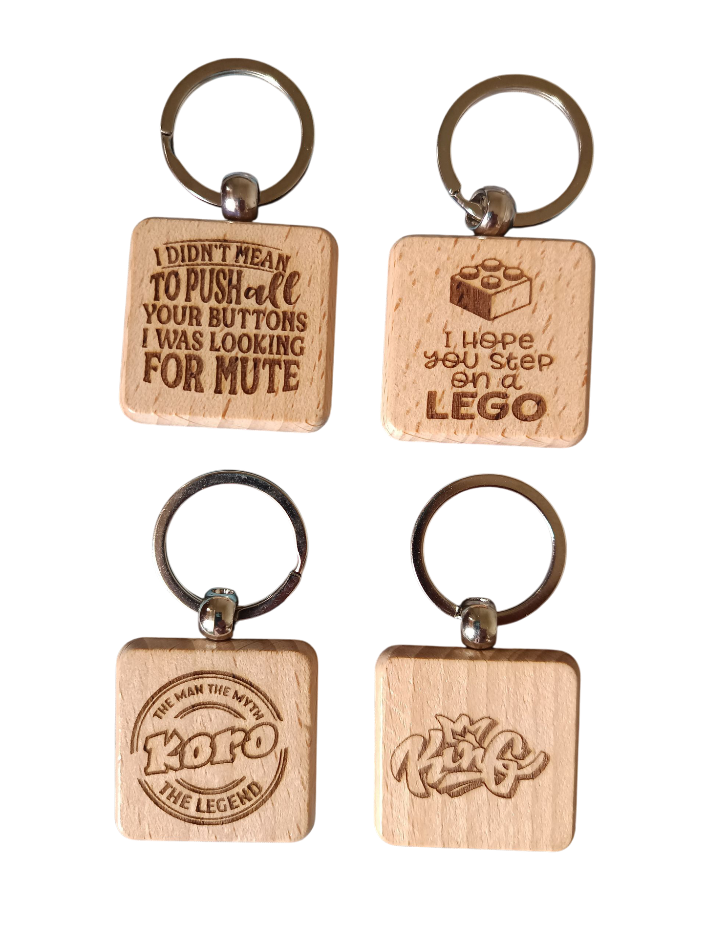 Wooden Keychains - Liam Gratis - Arts and Crafts