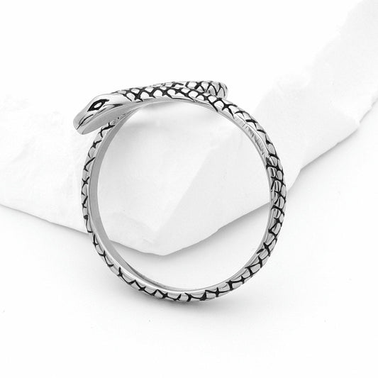 Stainless Steel Snake Ring