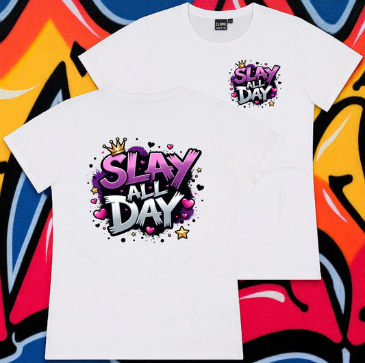 Women’s Tee – Vibe Series "Slay All Day"