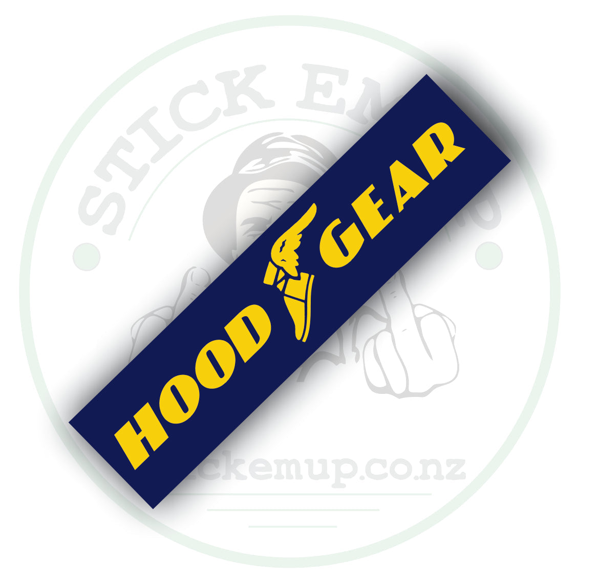 Hood Gear Sticker – From the Hood, For the Road 🛞💥