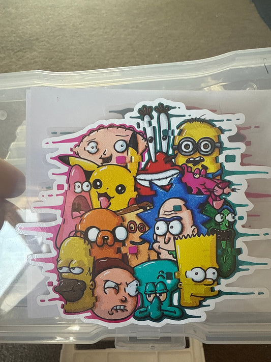 Cartoon mashup