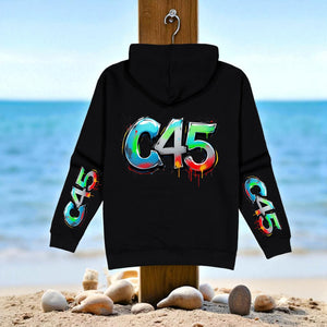C45 Hoodie - Large Back & Sleeves