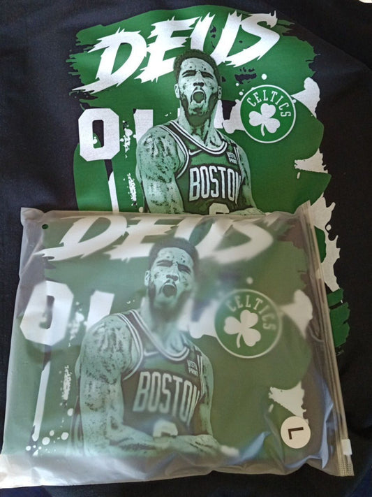 Hoodie + Tee Combo – Basketball Streetwear Edition (Large)