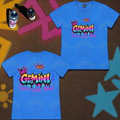 Silhouette Vibe Tee - Zodiac Graffiti Series