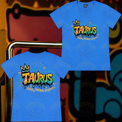 Silhouette Vibe Tee - Zodiac Graffiti Series