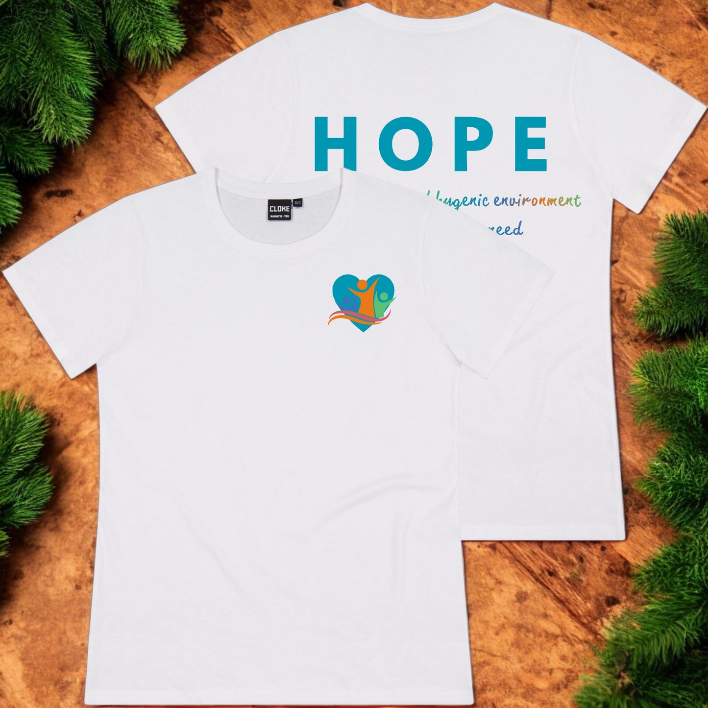 HOPE Silhouette Tees By Kiri Mckee