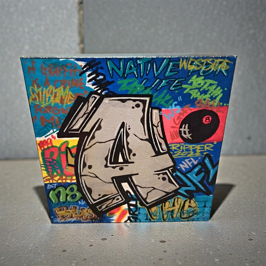 Bobby Jo - Personalized "Initial" Canvas - A