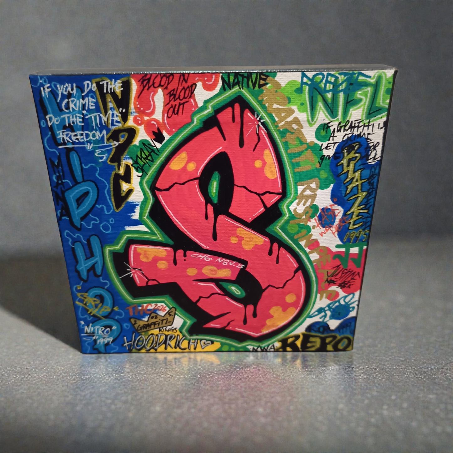 Bobby Jo - Personalized "Initial" Canvas - S