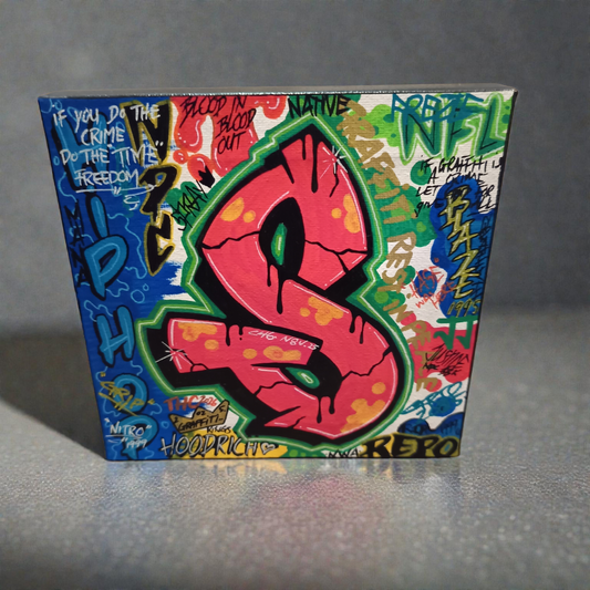 Bobby Jo - Personalized "Initial" Canvas - S