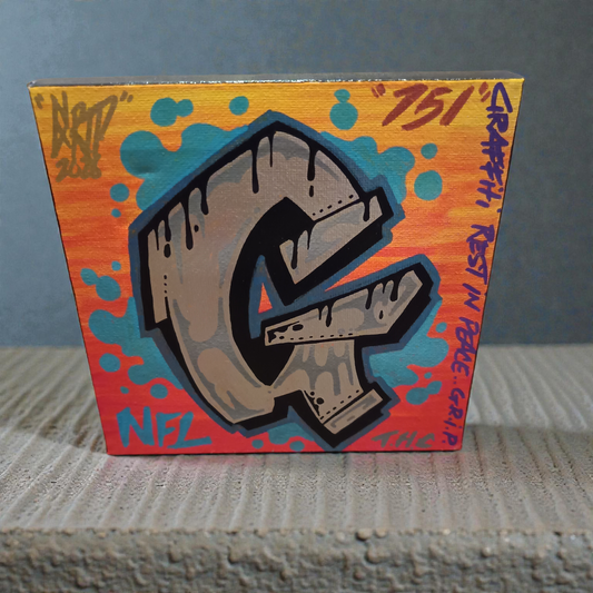 Bobby Jo - Personalized "Initial" Canvas - G