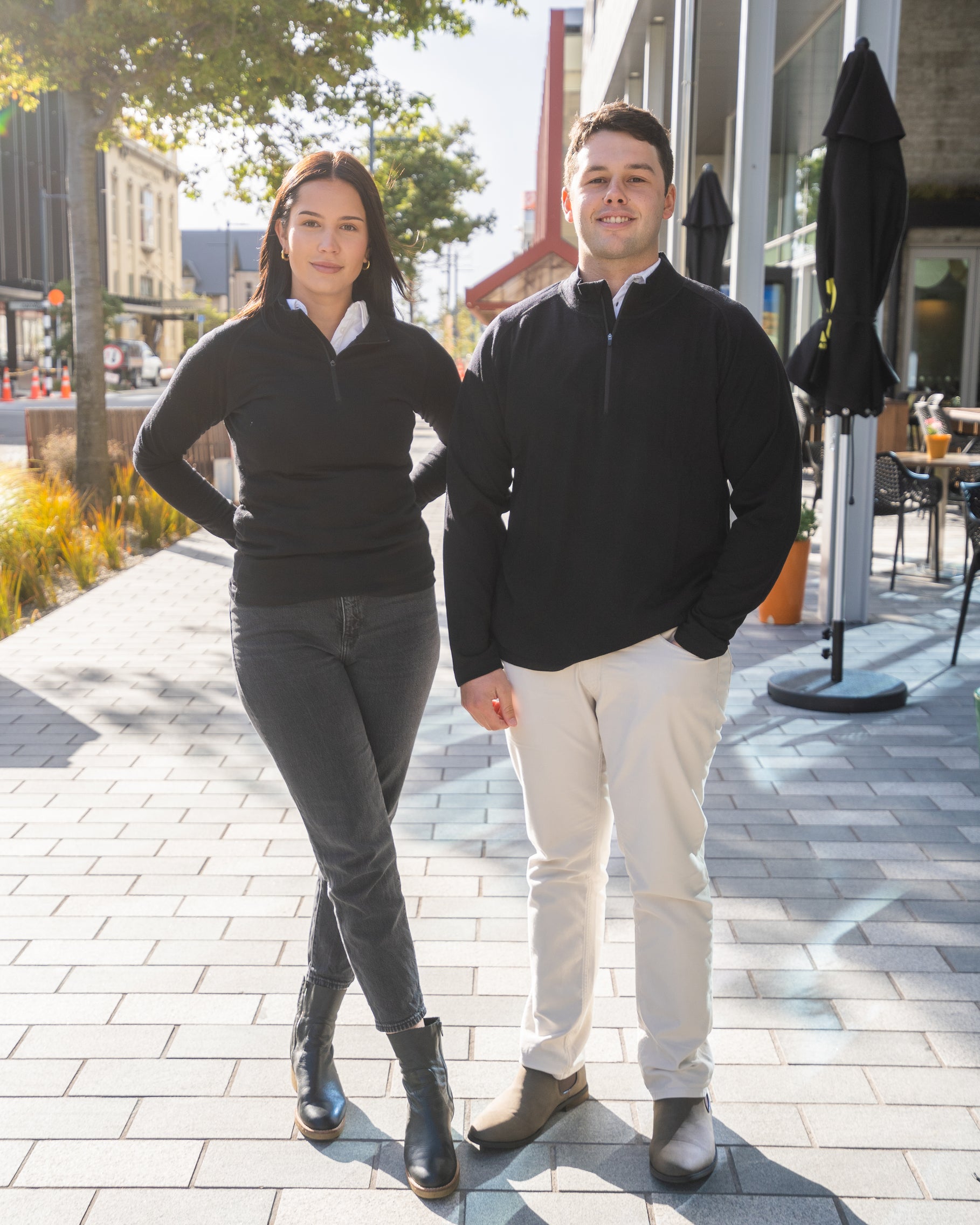 Alpine Merino 1/2 Zip - Mens - Liam Gratis - Arts and Crafts