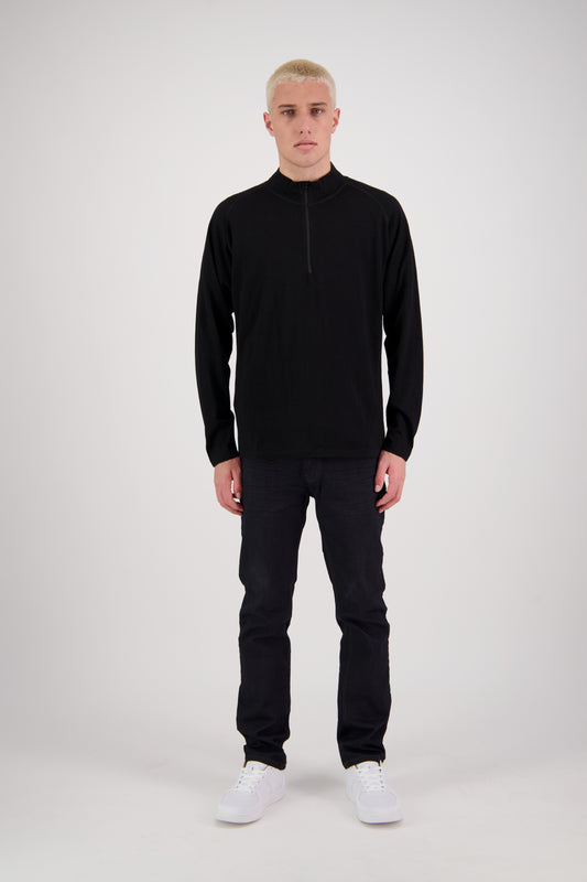 Alpine Merino 1/2 Zip - Mens - Liam Gratis - Arts and Crafts