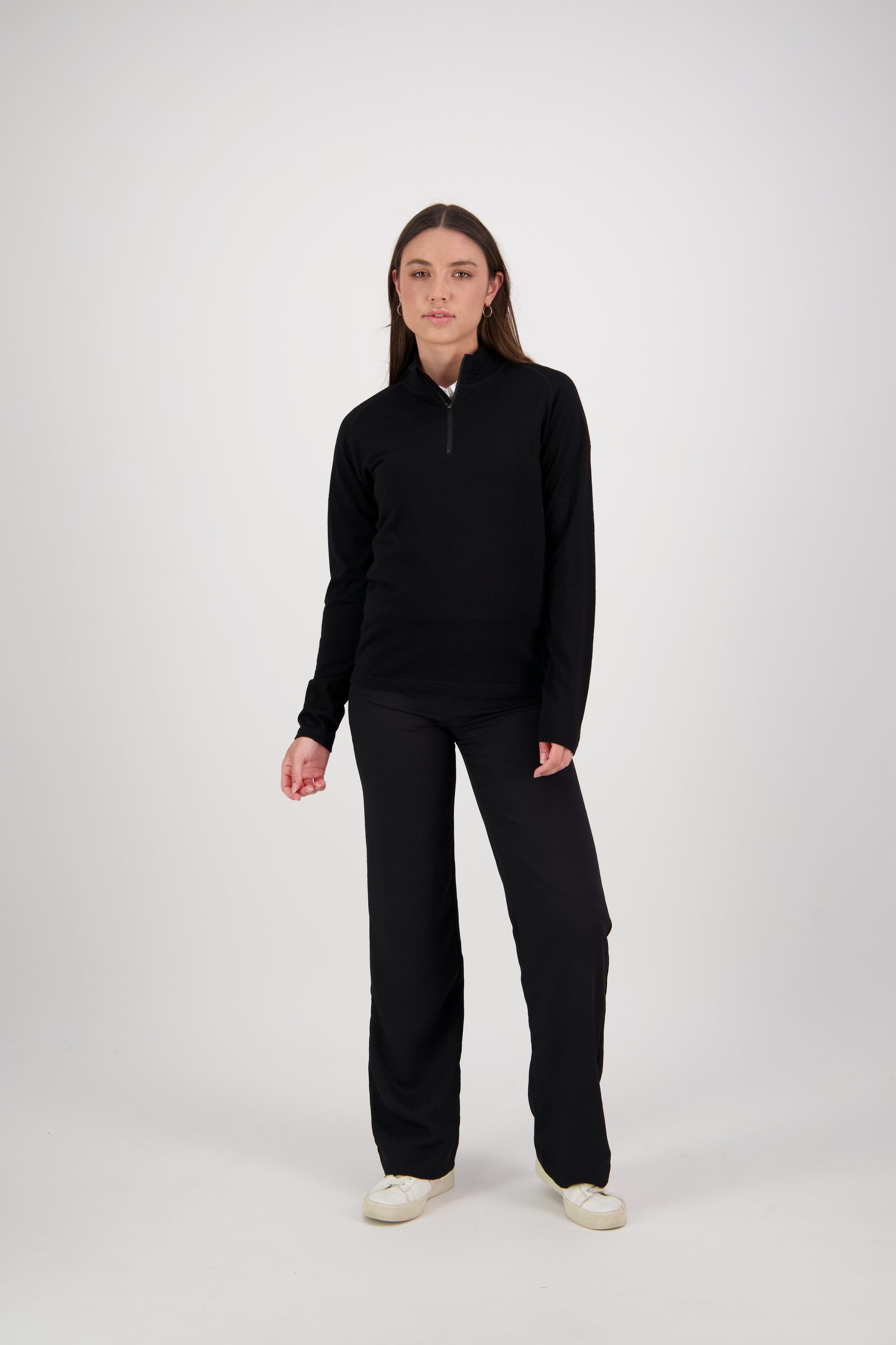 Alpine Merino 1/2 Zip - Womens - Liam Gratis - Arts and Crafts