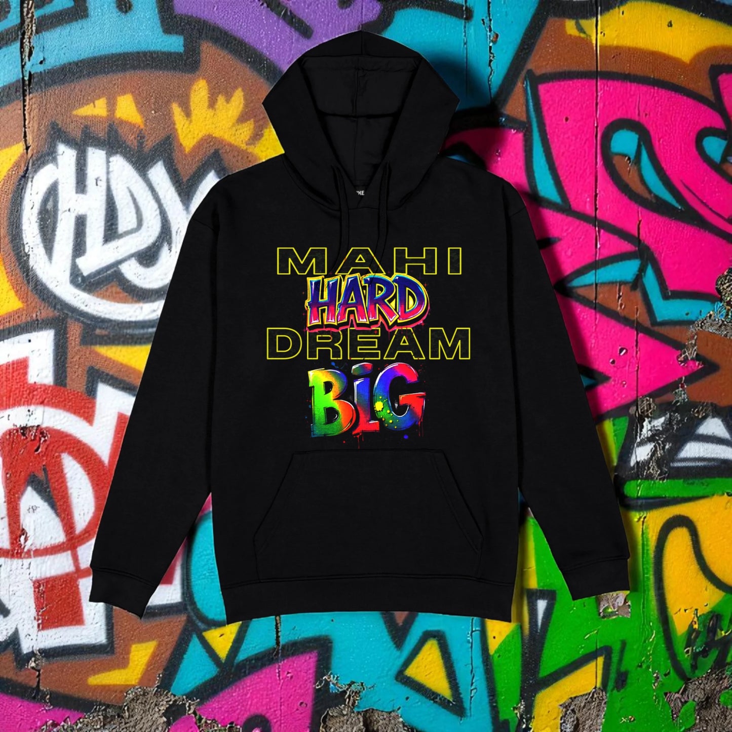 Mahi Hard Dream Big Hoodie