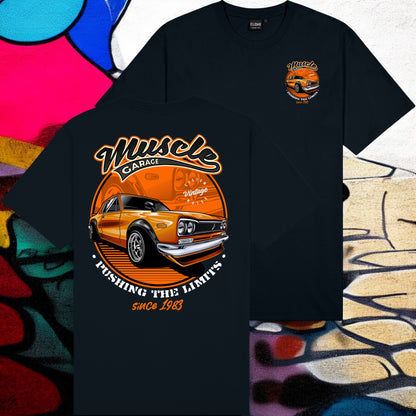 Printed Tees - “Muscle Garage"