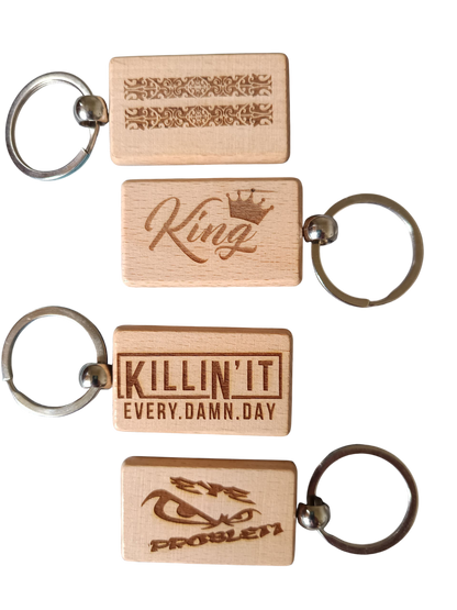 Wooden Keychains - Liam Gratis - Arts and Crafts