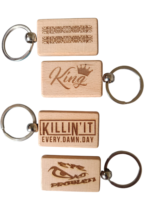 Wooden Keychains - Liam Gratis - Arts and Crafts