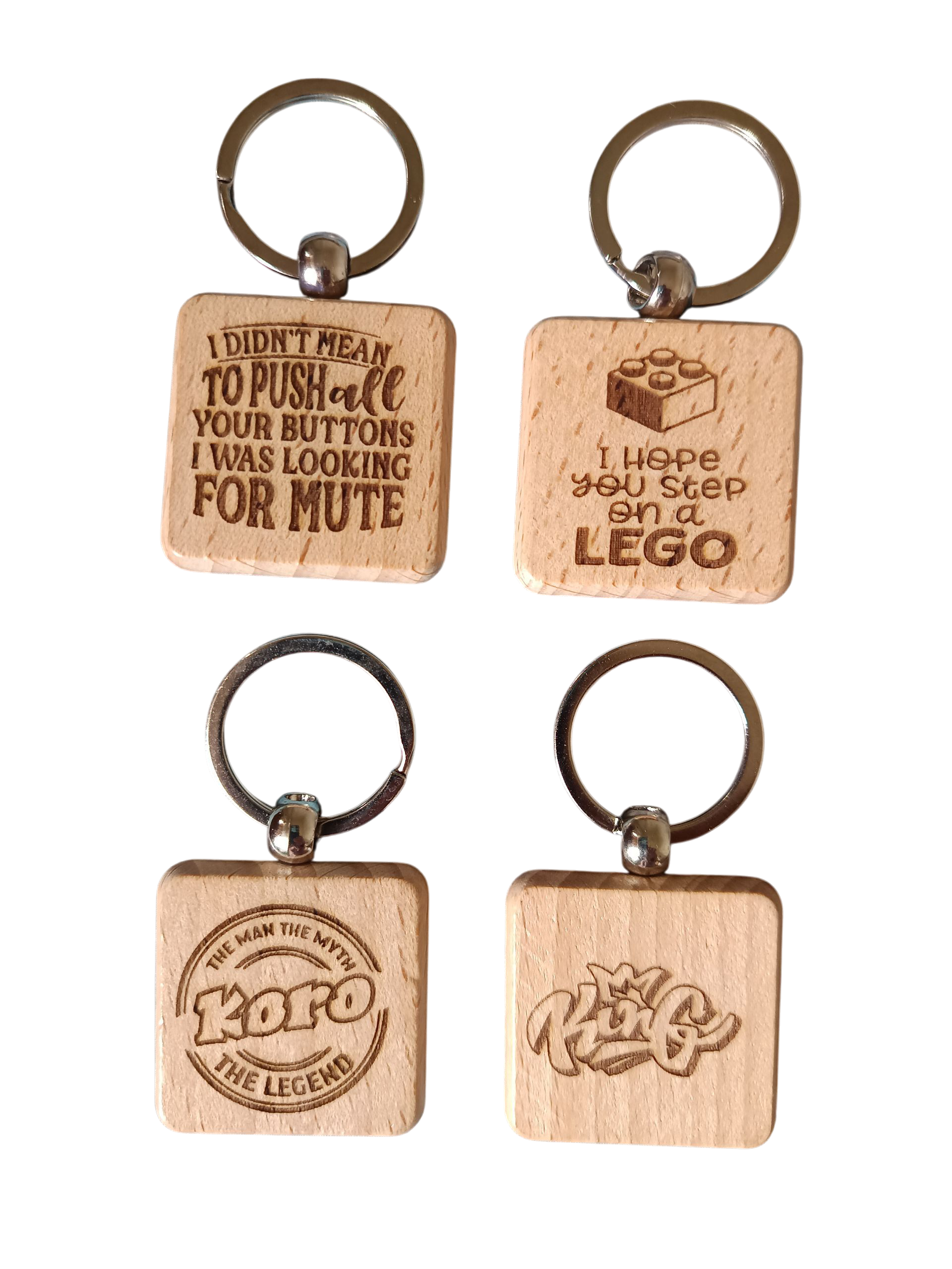 Wooden Keychains - Liam Gratis - Arts and Crafts