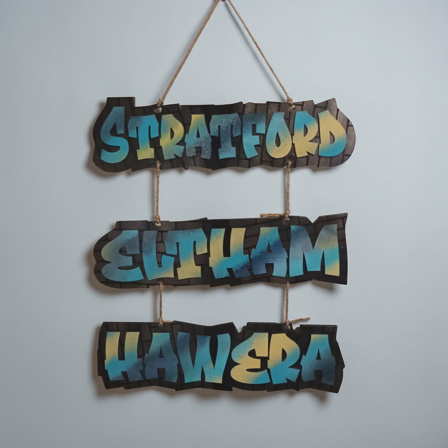 Region Name Sign
