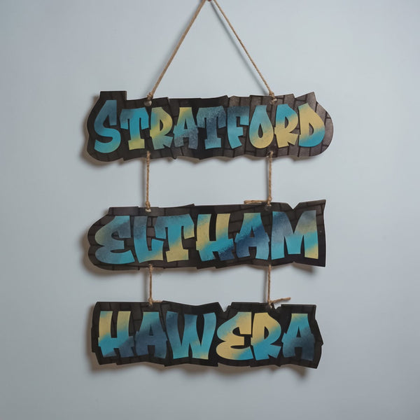 Region Name Sign
