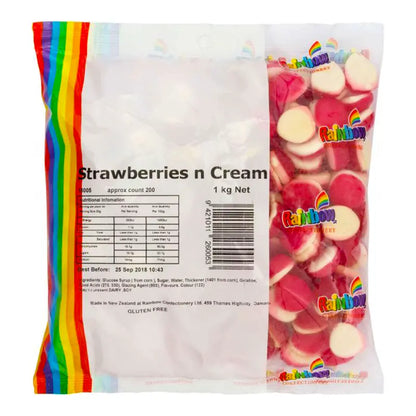 Strawberries and Cream (1kg Bag)
