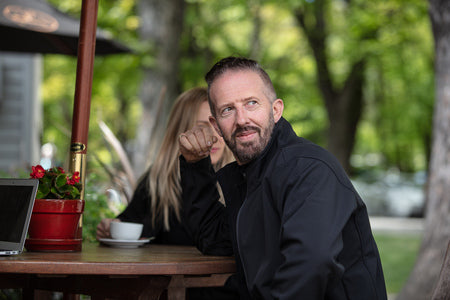 Balfour Softshell Jacket - Mens - Liam Gratis - Arts and Crafts