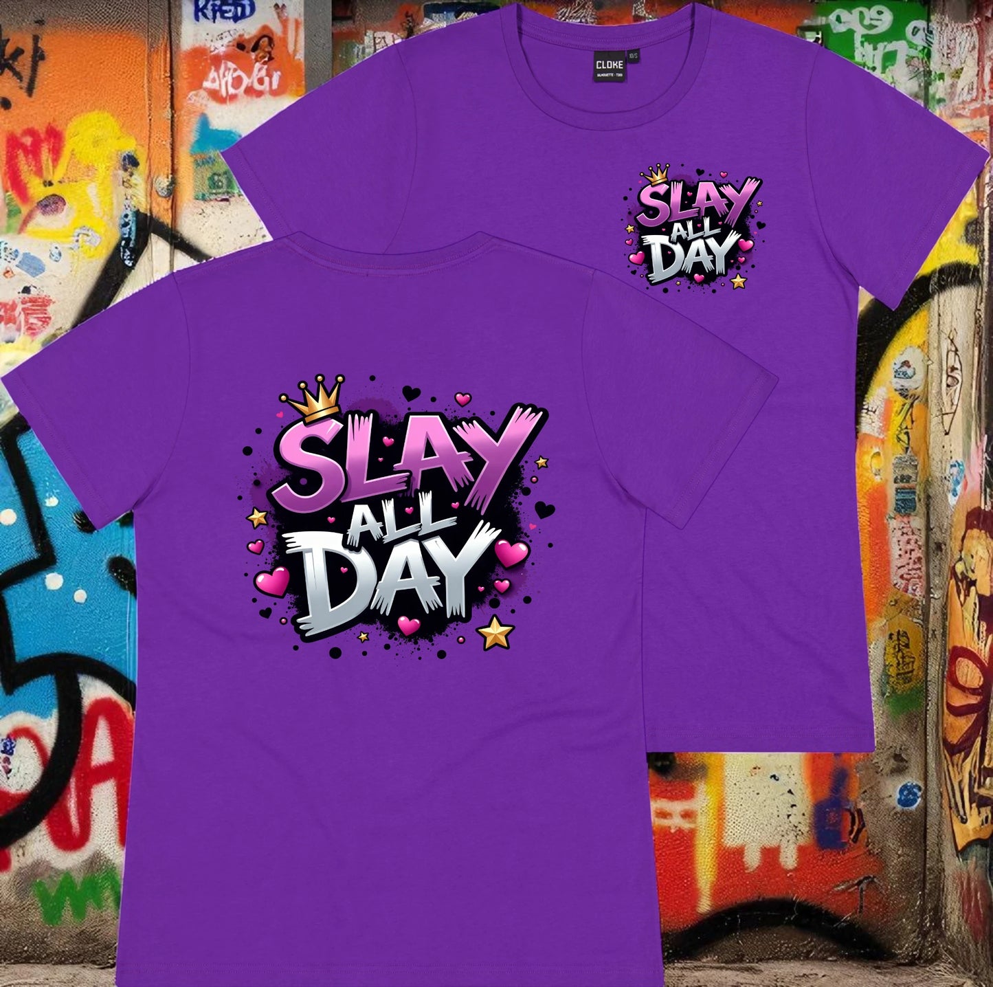 Women’s Tee – Vibe Series "Slay All Day"