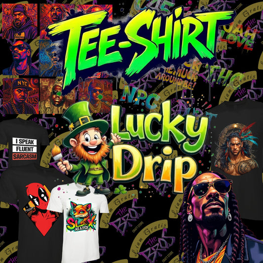 Lucky Drip Tees - Liam Gratis - Arts and Crafts