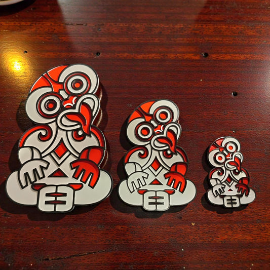 Mana Tiki – Māori Inspired Layered Wall Art