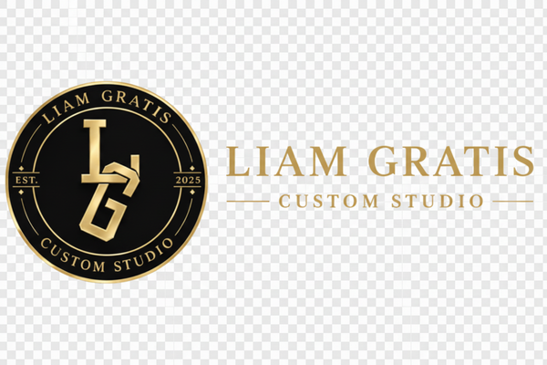Liam Gratis Custom Studio Logo
