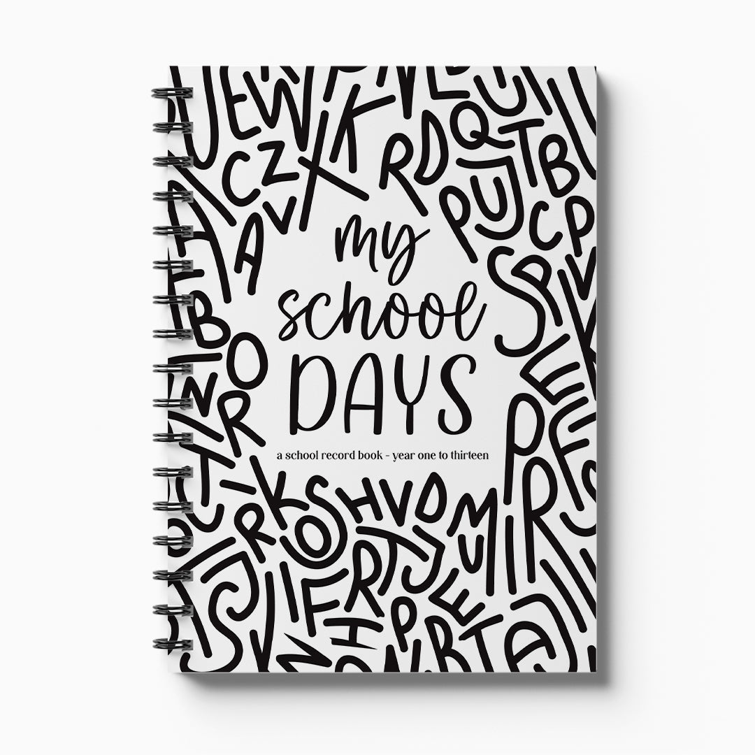 'My School Days' School Record Book