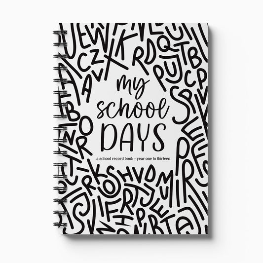 'My School Days' School Record Book